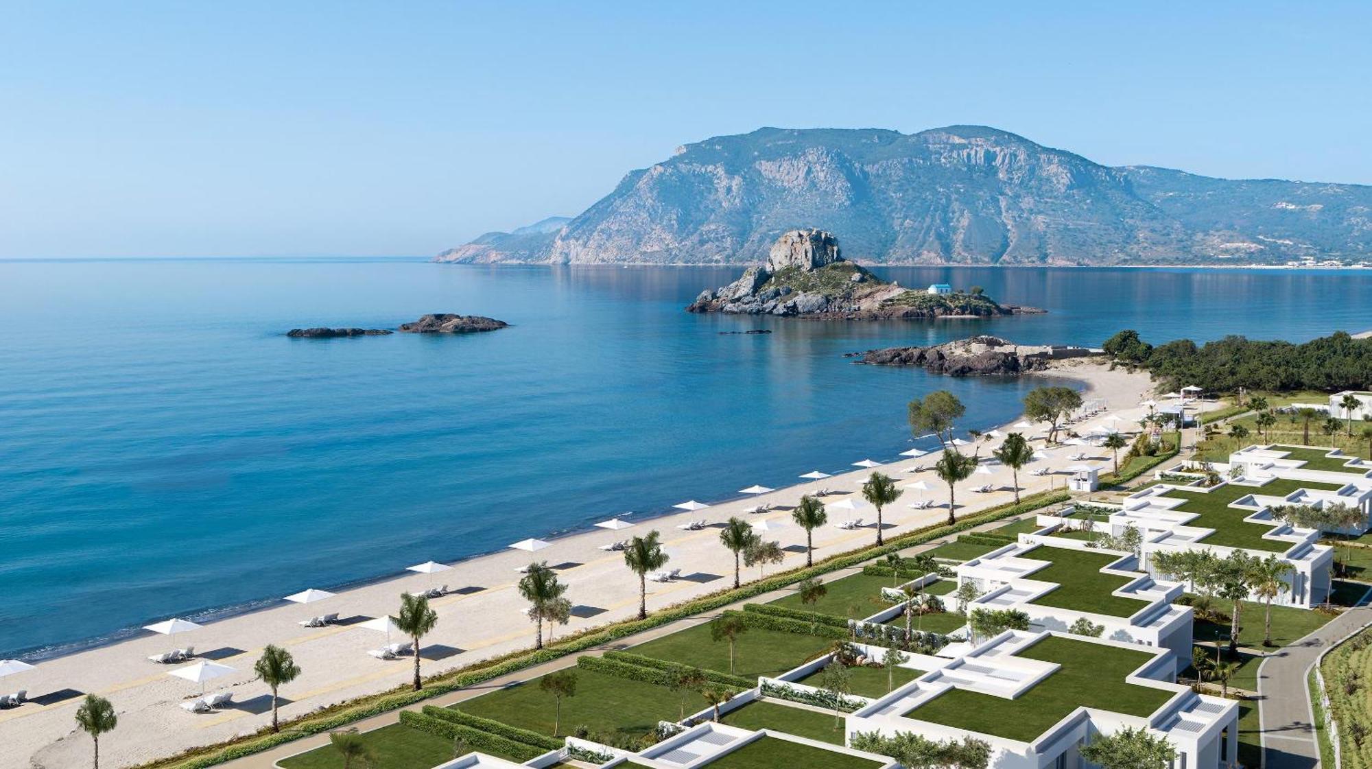 Hotel Ikos Aria Kéfalos Esterno foto